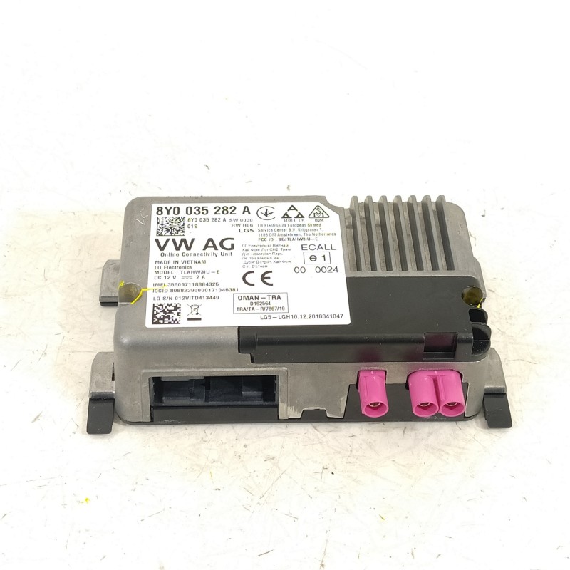 Recambio de modulo electronico para audi a3 sportback (8y) gy referencia OEM IAM 8Y0035282A  