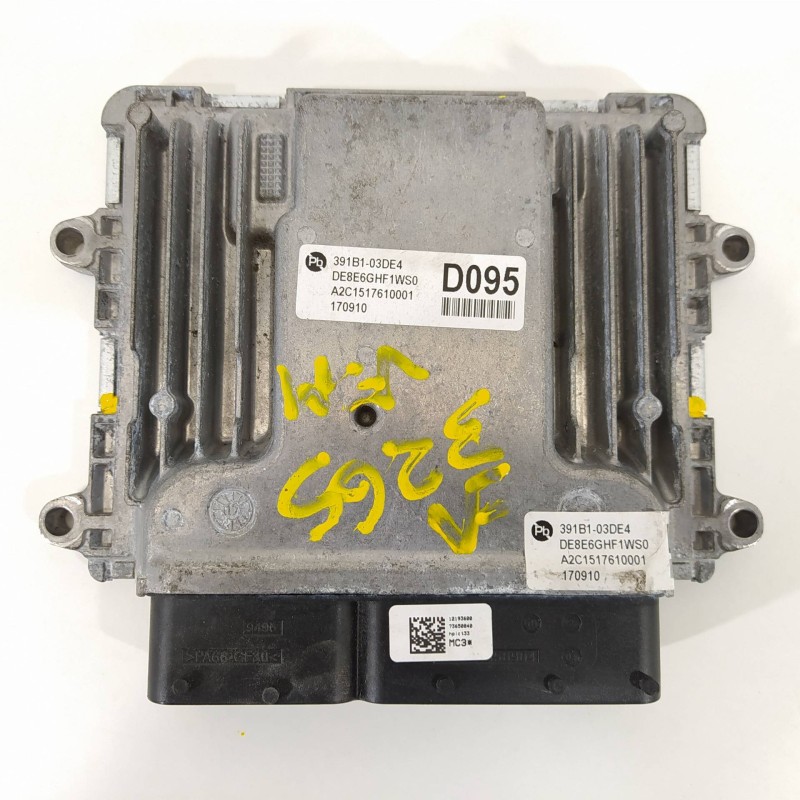 Recambio de centralita motor uce para kia niro emotion plug-in hybrid referencia OEM IAM 391B103DE4 DE8E6GHF1WS0 A2C1517610001