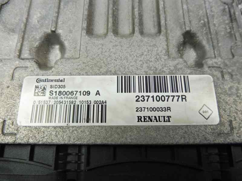Recambio de centralita motor uce para renault scenic iii family edition referencia OEM IAM 237100777R S180067109A 
