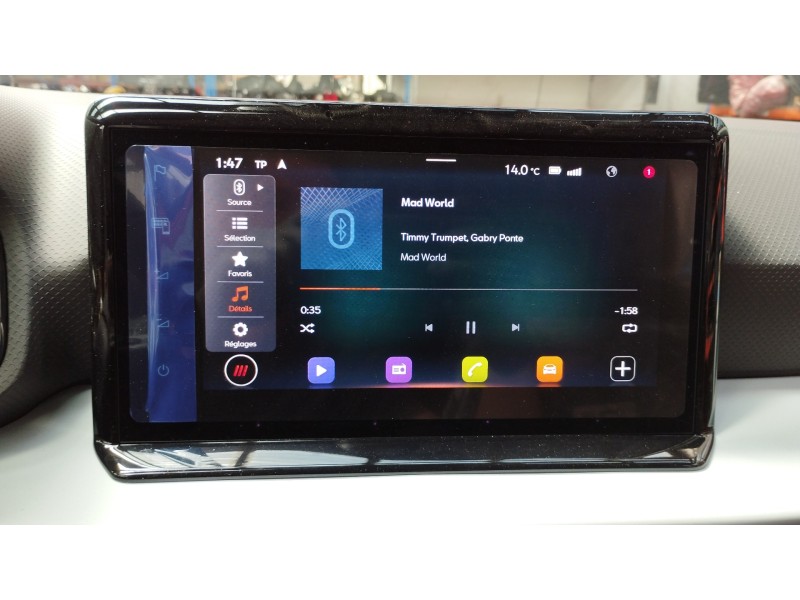 Recambio de pantalla multifuncion para seat ibiza (kj1) style go referencia OEM IAM 5FJ919606A  