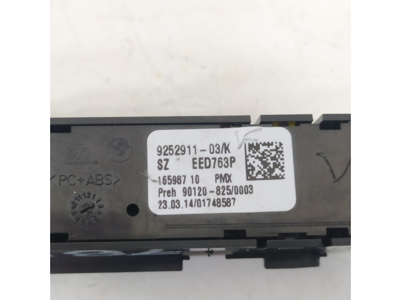 Recambio de mando multifuncion para bmw serie 3 touring (f31) 2.0 16v diesel referencia OEM IAM 9252911  