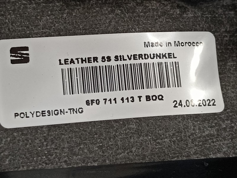 Recambio de pomo palanca cambio para seat ibiza (kj1) style go referencia OEM IAM 6F0711113T  