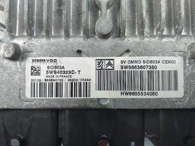 Recambio de centralita motor uce para peugeot 307 cc (s2) básico referencia OEM IAM 9663607380 9655534080 5WS40323D