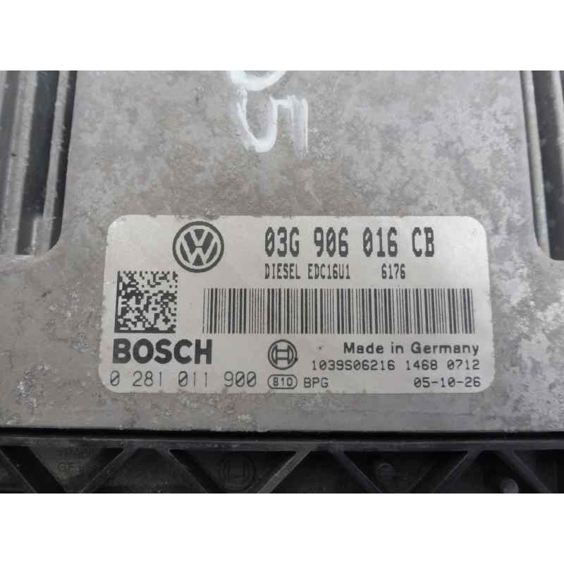 Recambio de centralita motor uce para volkswagen golf v berlina (1k1) sportline referencia OEM IAM 03G906016CB 0281011900 