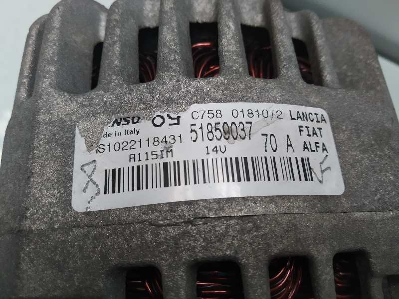 Recambio de alternador para fiat panda (169) 1.2 8v dynamic referencia OEM IAM 51859037  