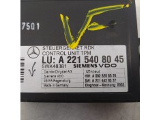Recambio de modulo electronico para mercedes-benz clase s (w221) berlina 350 (221.056) referencia OEM IAM A2215408045   2