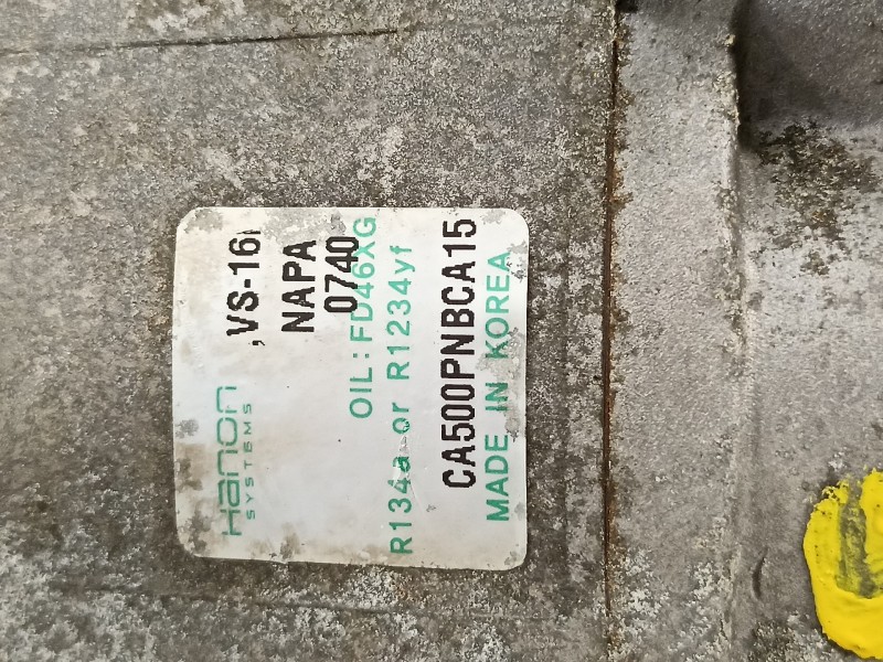 Recambio de compresor aire acondicionado para kia carens ( ) basic referencia OEM IAM CA500PNBCA15  