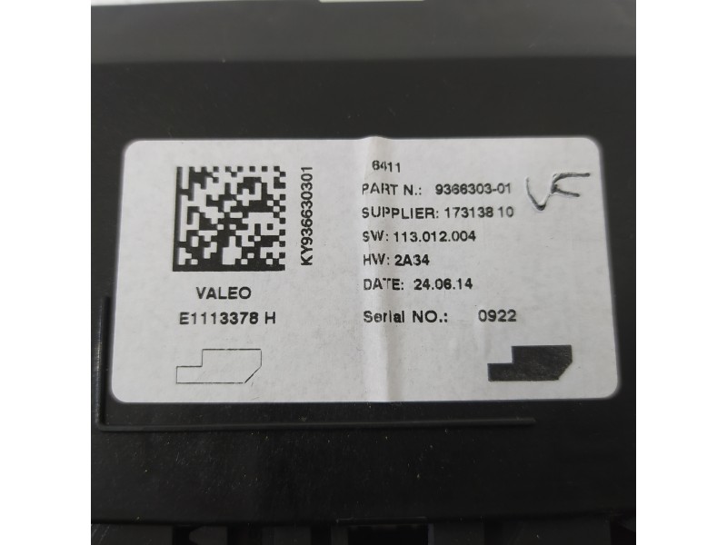 Recambio de modulo electronico para bmw serie 3 touring (f31) 2.0 16v diesel referencia OEM IAM 9366303  