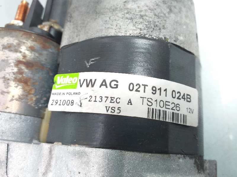 Recambio de motor arranque para volkswagen polo (9n3) united referencia OEM IAM 02T911024B TS10E26 