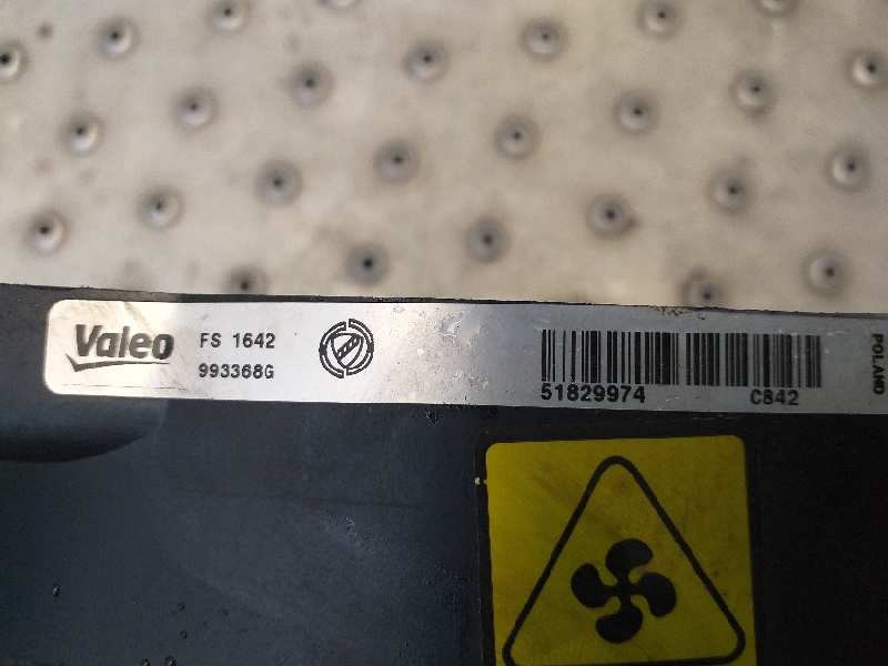 Recambio de electroventilador para fiat panda (169) 1.2 8v dynamic referencia OEM IAM 51829974 993368G 