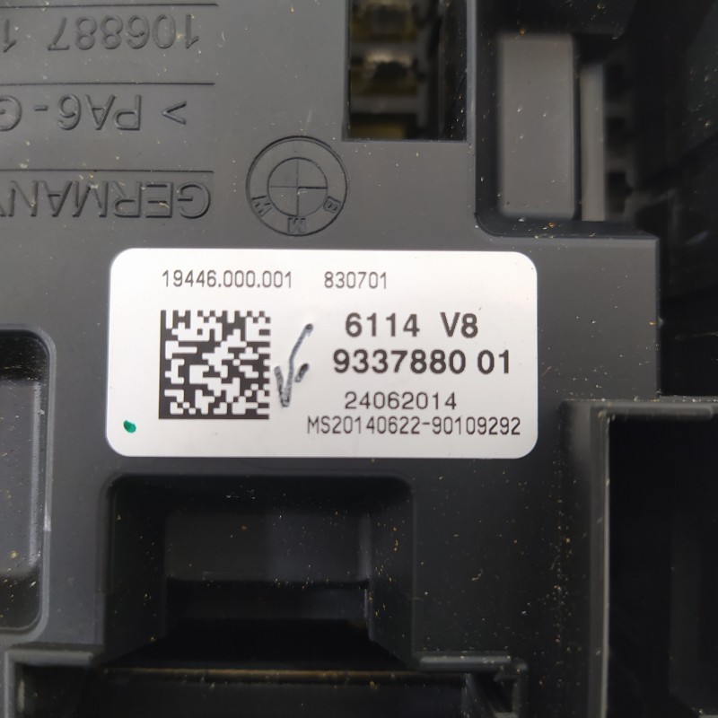 Recambio de caja reles / fusibles para bmw serie 3 touring (f31) 2.0 16v diesel referencia OEM IAM 9337880  