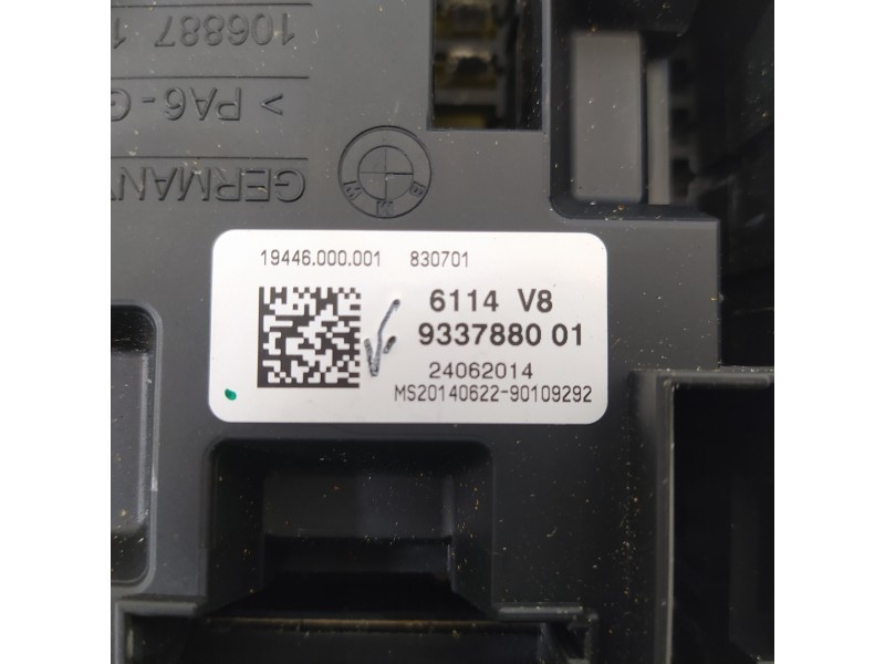 Recambio de caja reles / fusibles para bmw serie 3 touring (f31) 2.0 16v diesel referencia OEM IAM 9337880  