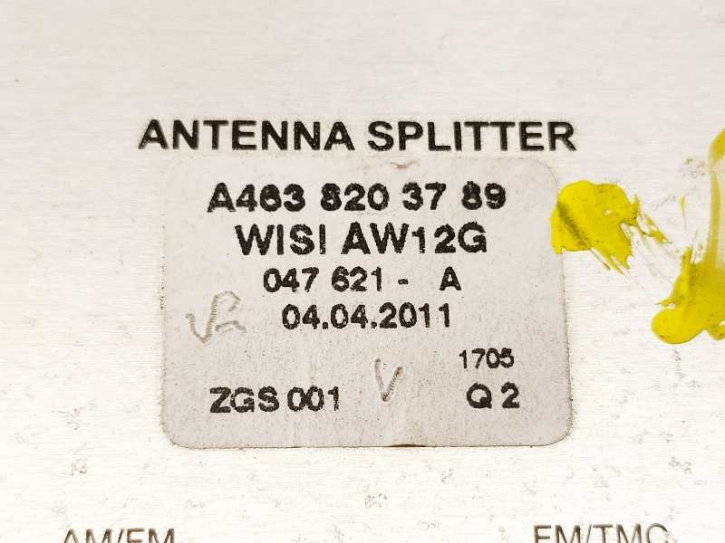 Recambio de antena para mercedes-benz clase a (w176) a 200 cdi blueefficiency (176.001) referencia OEM IAM A4638203789  