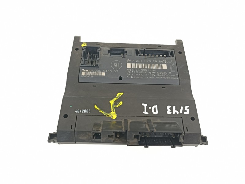 Recambio de modulo electronico para mercedes-benz clase s (w221) berlina 350 (221.056) referencia OEM IAM A2218702986  