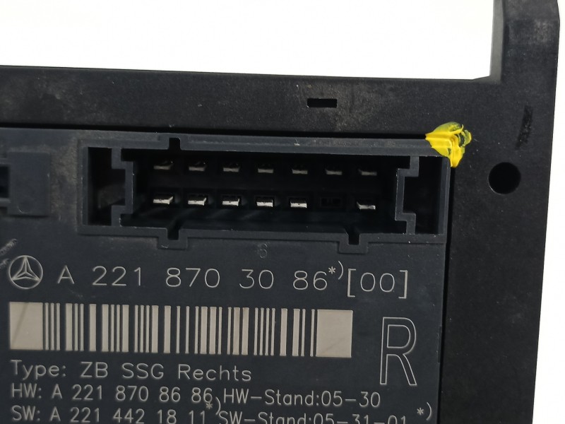 Recambio de modulo electronico para mercedes-benz clase s (w221) berlina 350 (221.056) referencia OEM IAM A2218703086  