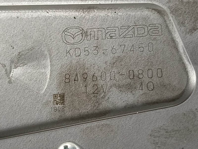 Recambio de motor limpia trasero para mazda cx-5 center-line 2wd referencia OEM IAM KD5367450  