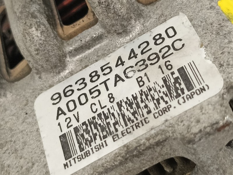 Recambio de alternador para peugeot 307 (s1) xs referencia OEM IAM 9638544280  