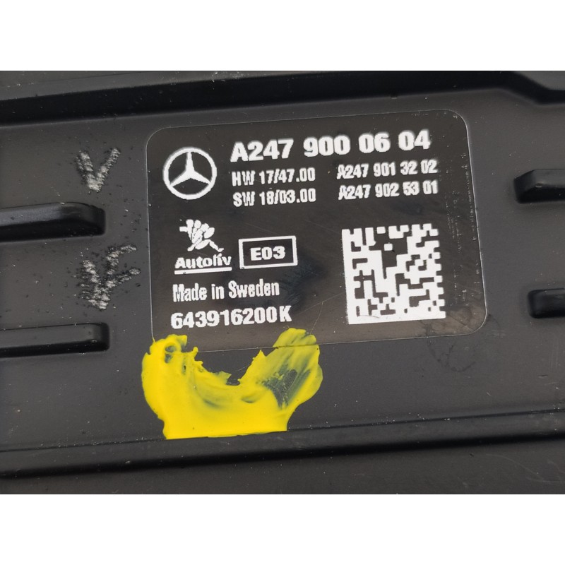 Recambio de camara para mercedes-benz clase a (bm 177) a 180 d (177.003) referencia OEM IAM A2479000604  