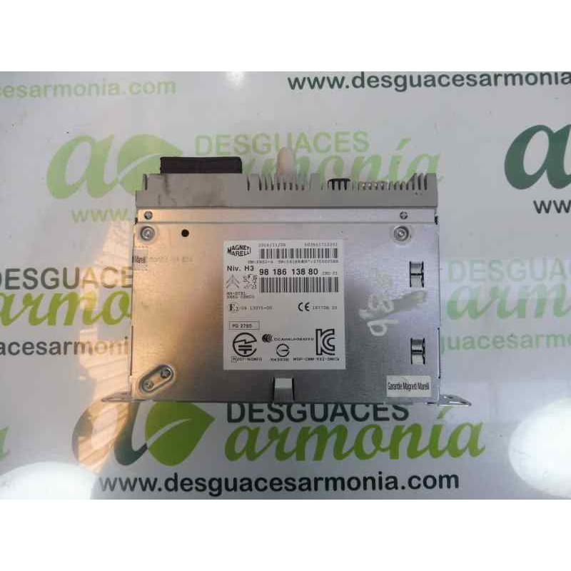 Recambio de sistema audio / radio cd para peugeot 308 gt referencia OEM IAM 9818613880  