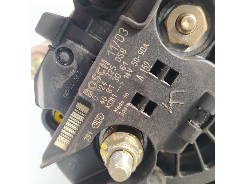 Recambio de alternador para fiat stilo (192) 1.6 16v dynamic (04.2006) referencia OEM IAM 46813061 0124325058 