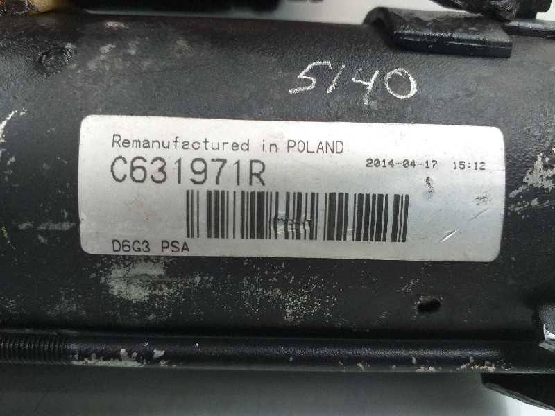 Recambio de motor arranque para citroën c4 coupe vts referencia OEM IAM D6G3 5802CG C631971R