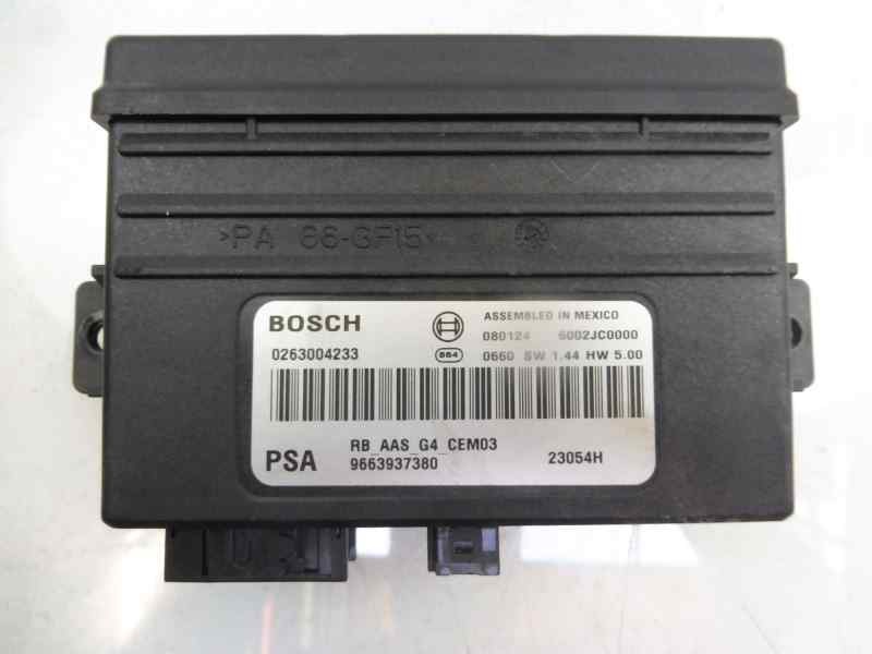 Recambio de modulo electronico para peugeot 308 gt referencia OEM IAM 9663937380 0263004233 