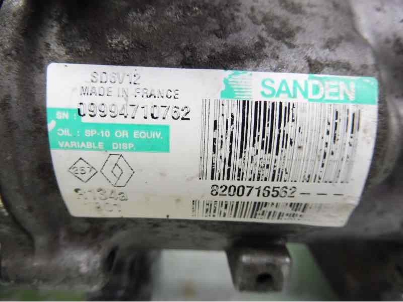 Recambio de compresor aire acondicionado para renault kangoo (f/kc0) confort expression referencia OEM IAM 8200716562  
