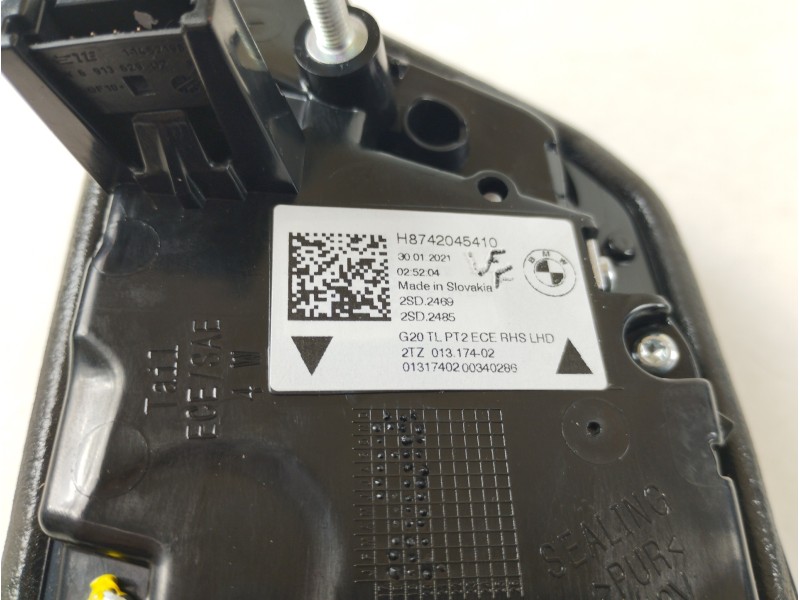 Recambio de piloto trasero derecho para bmw serie 3 berlina (g20) 318d referencia OEM IAM H8742045410  