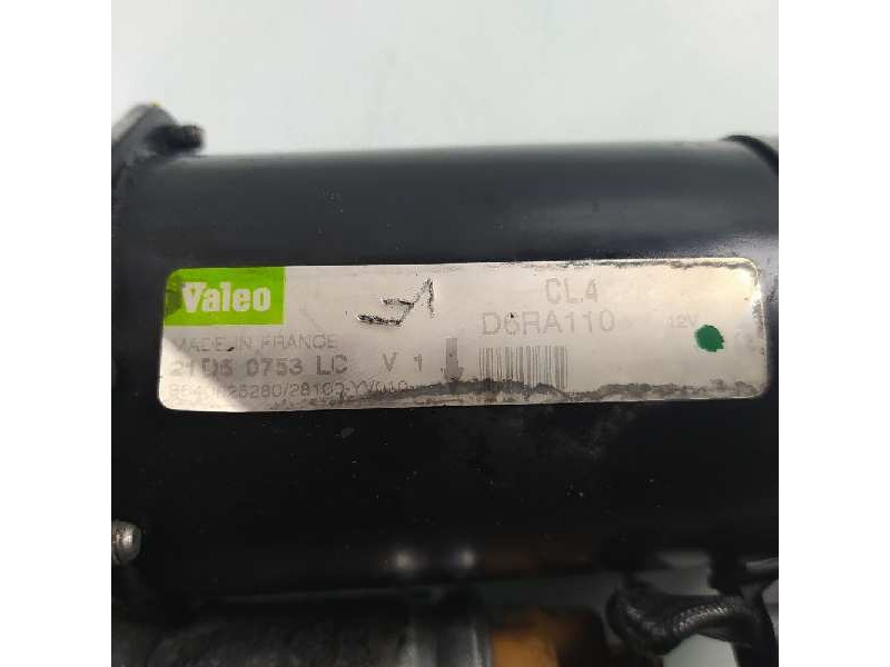 Recambio de motor arranque para peugeot 1007 urban referencia OEM IAM 9640825280 D6RA110 28100YV010