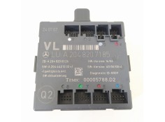 Recambio de modulo confort para mercedes-benz clase c (w204) berlina c 320 cdi (204.022) referencia OEM IAM A2048207185 A2048200 2