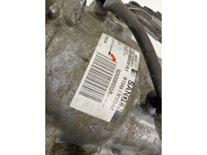 Recambio de compresor aire acondicionado para nissan juke (f16) referencia OEM IAM 926008955R  