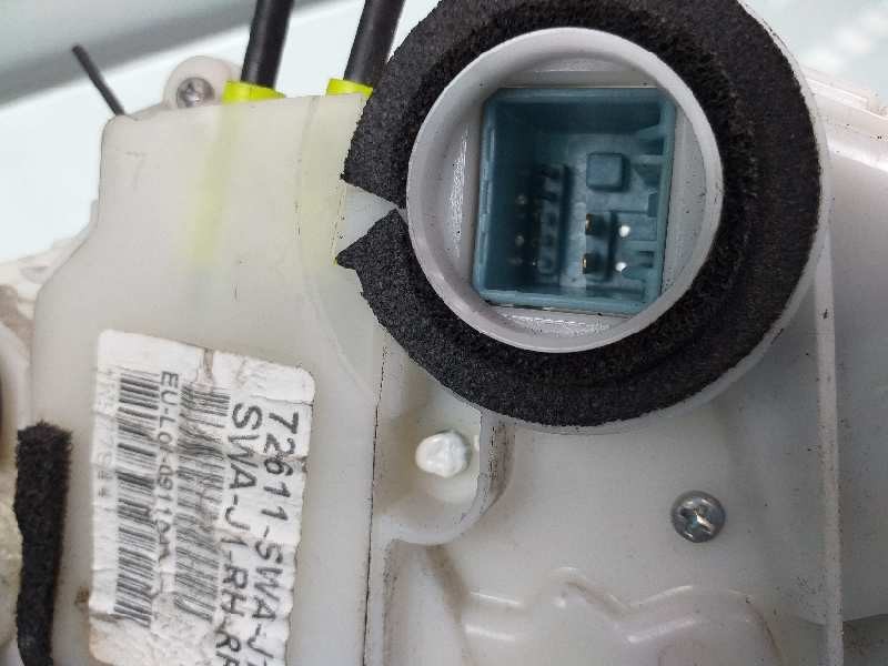 Recambio de cerradura puerta trasera derecha para honda cr-v (re) comfort referencia OEM IAM 72611SWAJ1  