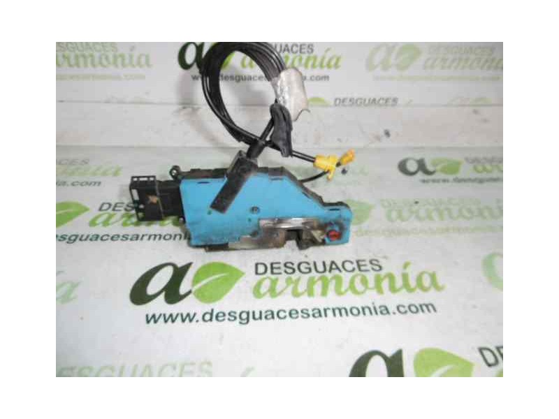 Recambio de cerradura puerta trasera derecha para peugeot 207 confort referencia OEM IAM 9138H8 24099158 