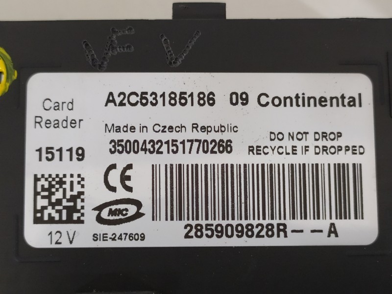 Recambio de conmutador de arranque para renault scenic iii grand limited referencia OEM IAM 285909828R A2C53185186 