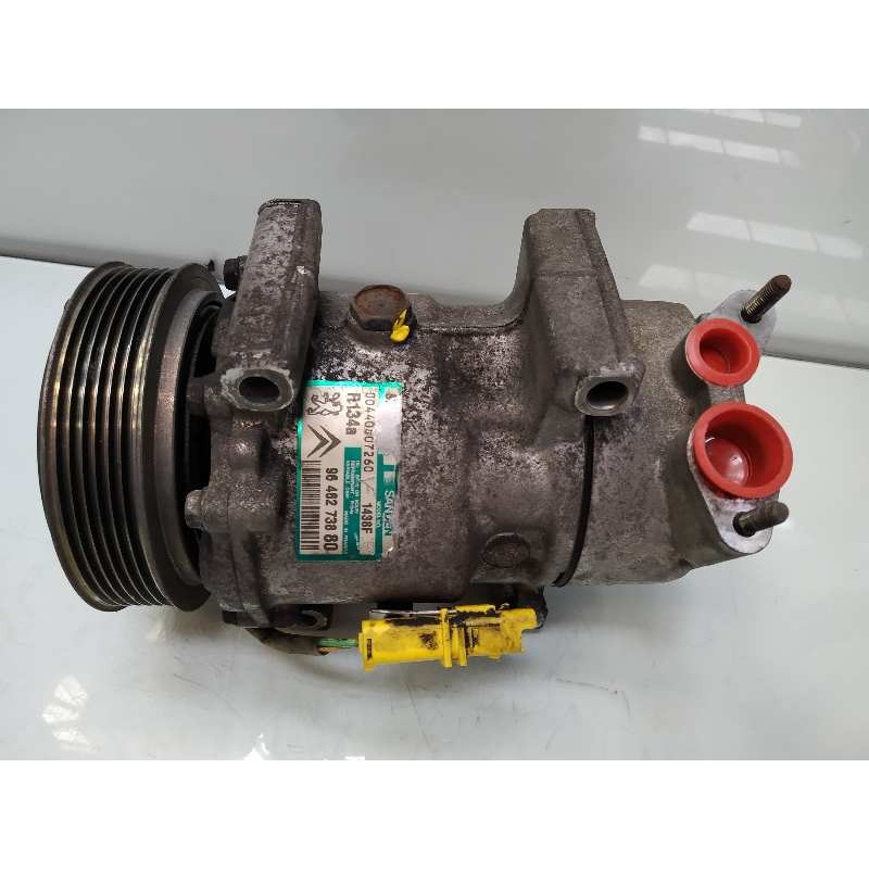 Recambio de compresor aire acondicionado para citroën xsara berlina 1.6i 16v premier referencia OEM IAM 9646273880  