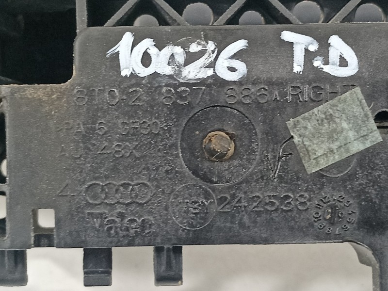 Recambio de maneta exterior trasera derecha para audi q5 (8r) 2.0 tfsi (155kw) referencia OEM IAM 8T02837886A  