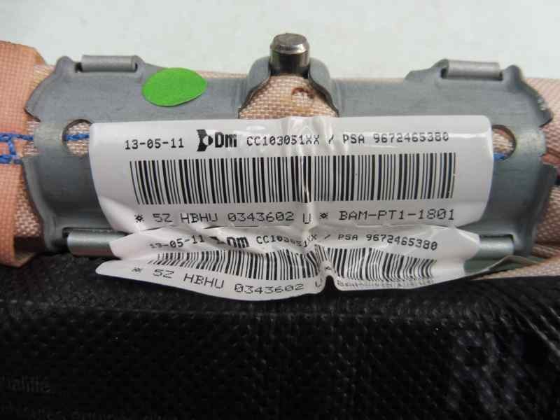 Recambio de airbag cortina delantero izquierdo para citroën c3 business referencia OEM IAM 9672465380 111195300025 