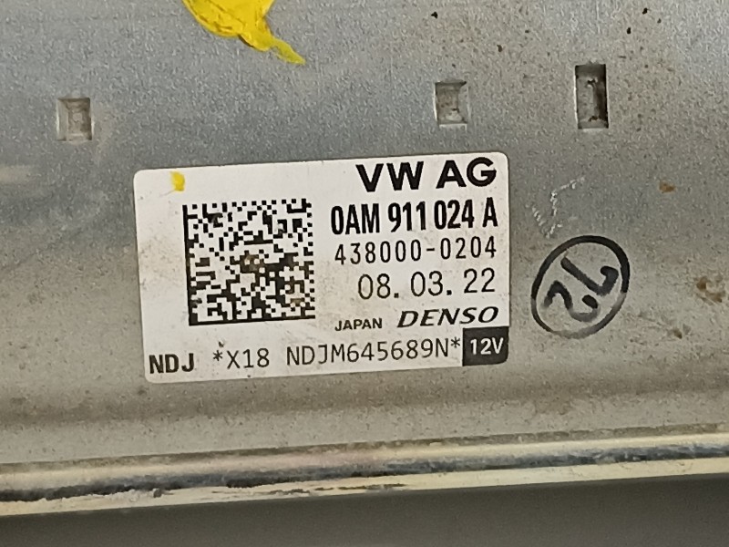 Recambio de motor arranque para seat arona xperience referencia OEM IAM 0AM911024A 4380000204 