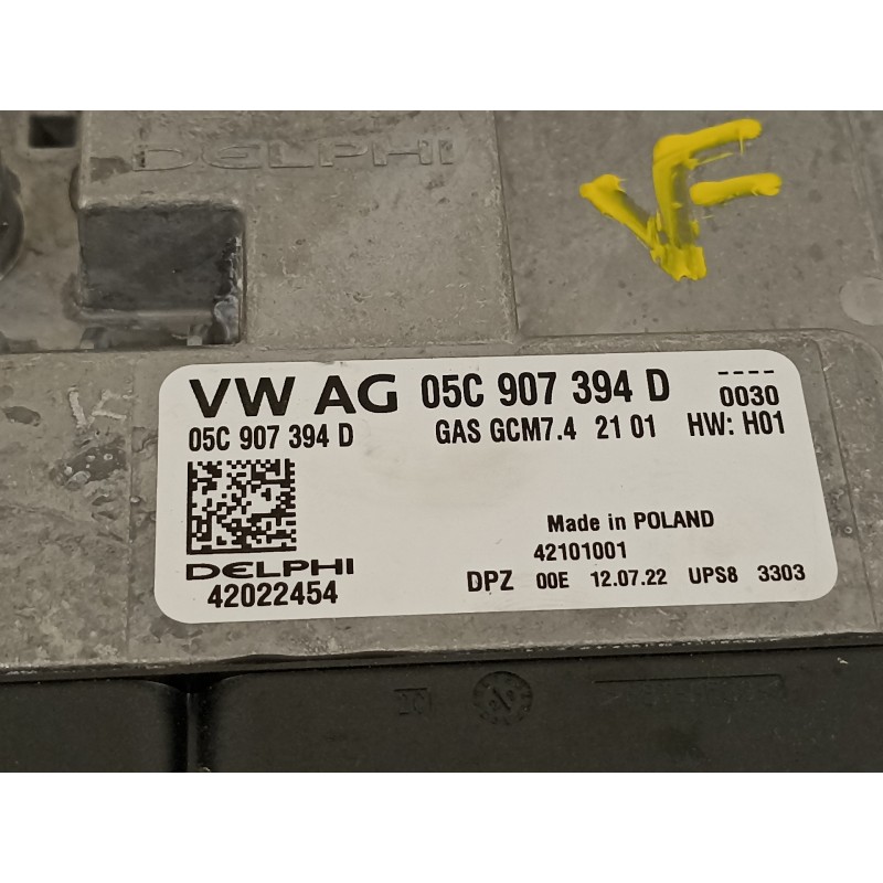 Recambio de centralita motor uce para seat arona xperience referencia OEM IAM 05C907394D 42022454 GCM7.4