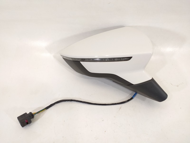 Recambio de retrovisor derecho para seat leon (5f1) i-tech ecomotive referencia OEM IAM 5F1857508 21996708D 