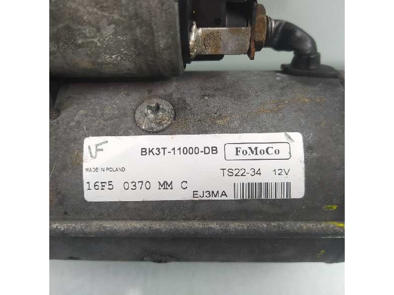Recambio de motor arranque para ford transit custom kasten 270 l1 referencia OEM IAM BK3T11000DB  