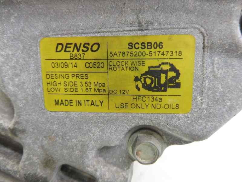 Recambio de compresor aire acondicionado para ford ka (ccu) trend + referencia OEM IAM 5A7875200 SCSB06 51747318
