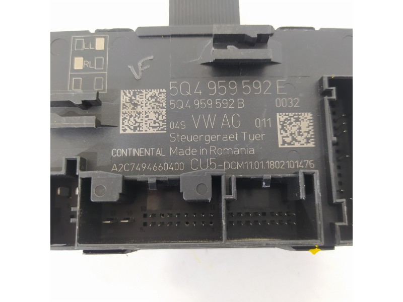 Recambio de modulo confort para seat leon st (5f8) style edition referencia OEM IAM 5Q4959592E 5Q4959592B 