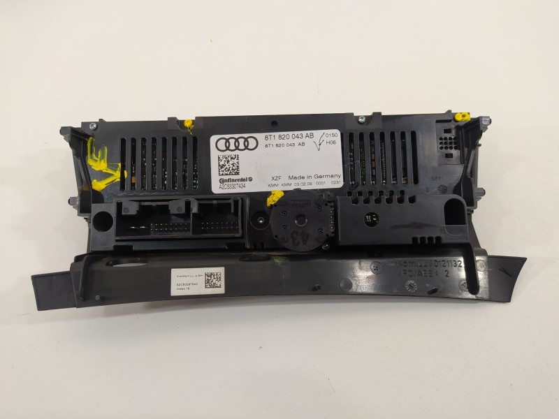 Recambio de mando climatizador para audi q5 (8r) 2.0 tfsi (155kw) referencia OEM IAM 8T1820043AB  