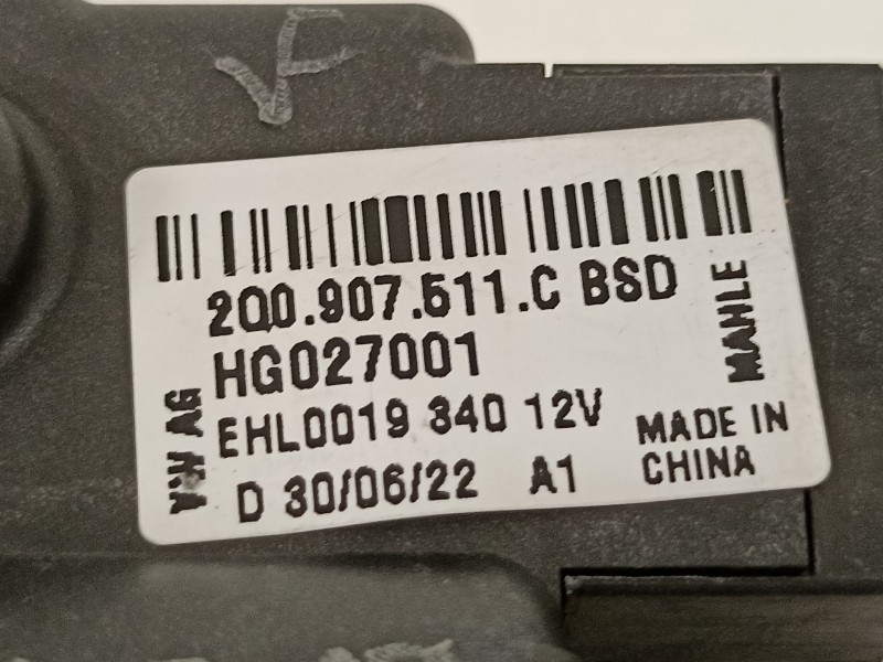 Recambio de motor apertura trampillas climatizador para seat ibiza (kj1) style go referencia OEM IAM 2Q0907511C  