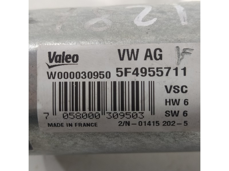 Recambio de motor limpia trasero para seat leon (5f1) i-tech ecomotive referencia OEM IAM 5F4955711  