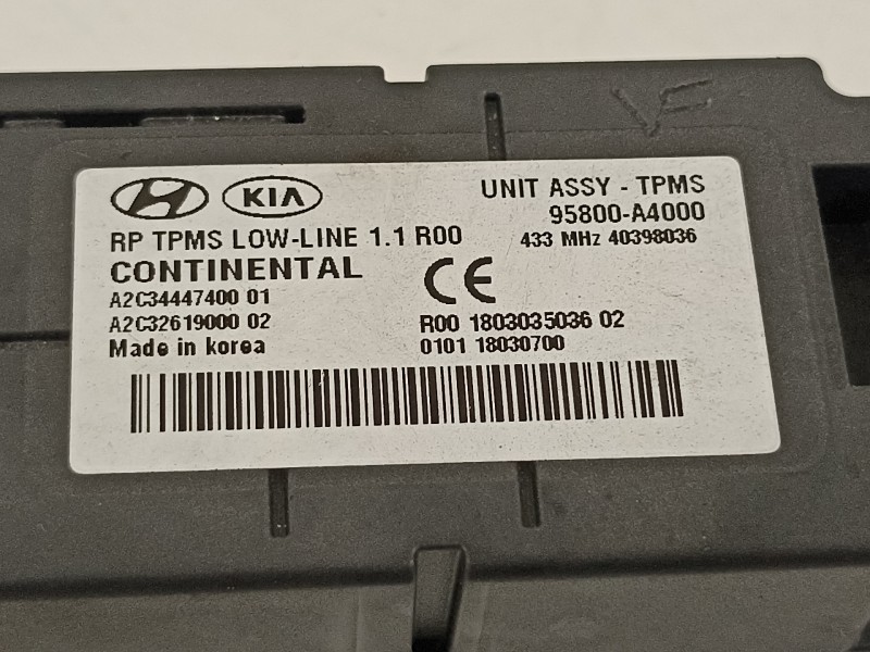 Recambio de modulo electronico para kia carens ( ) business referencia OEM IAM 95800A4000  