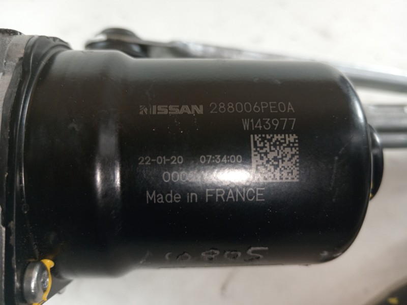 Recambio de motor limpia delantero para nissan juke (f16) referencia OEM IAM 288006PE0A W158616 