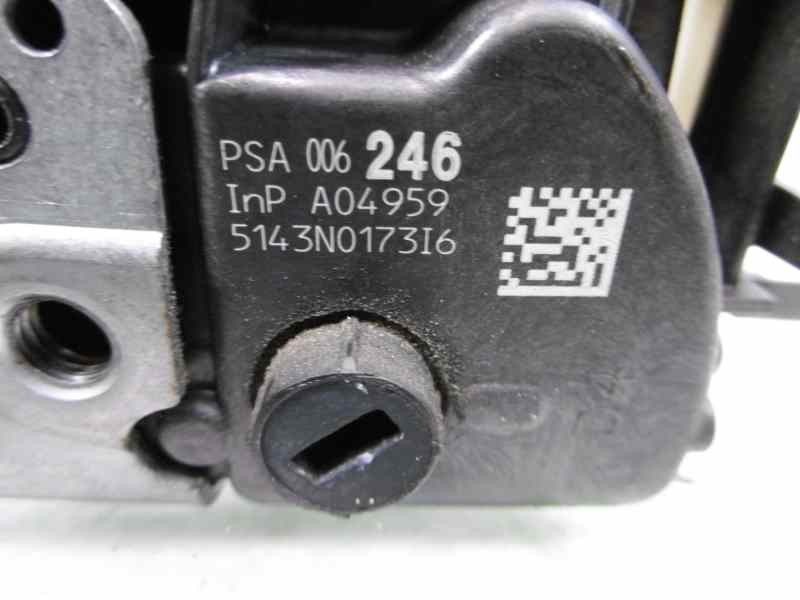 Recambio de cerradura puerta delantera derecha para citroën c3 exclusive referencia OEM IAM 9800624680  