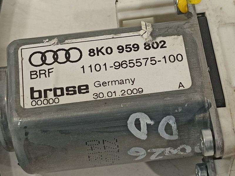 Recambio de elevalunas delantero derecho para audi q5 (8r) 2.0 tfsi (155kw) referencia OEM IAM 8R0837462B  